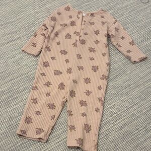 Zara Floral Kids Jumpsuit